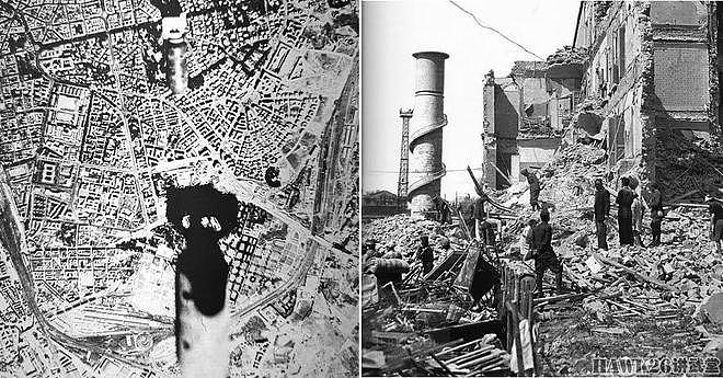 80年前 美军520架轰炸机空袭罗马 投下9125枚炸弹 摧毁一万座建筑 - 3