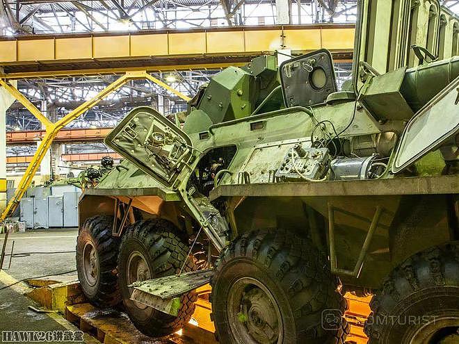 走访：阿尔扎马斯机器制造厂 BTR-80系列装甲车就从这里开往战场 - 14