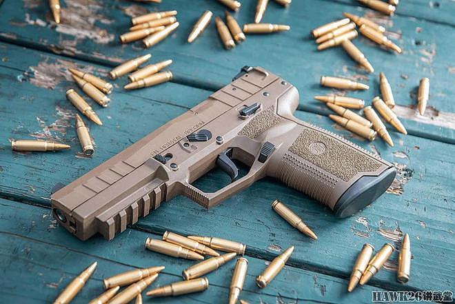 FN美国公司新型5.7mm手枪 整体设计全面升级 可安装红点瞄准镜 - 7