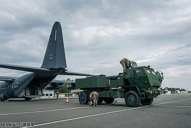 “海玛斯”现身拉脱维亚 C-130运输机进行战术空运 完成蛙跳作战 - 16