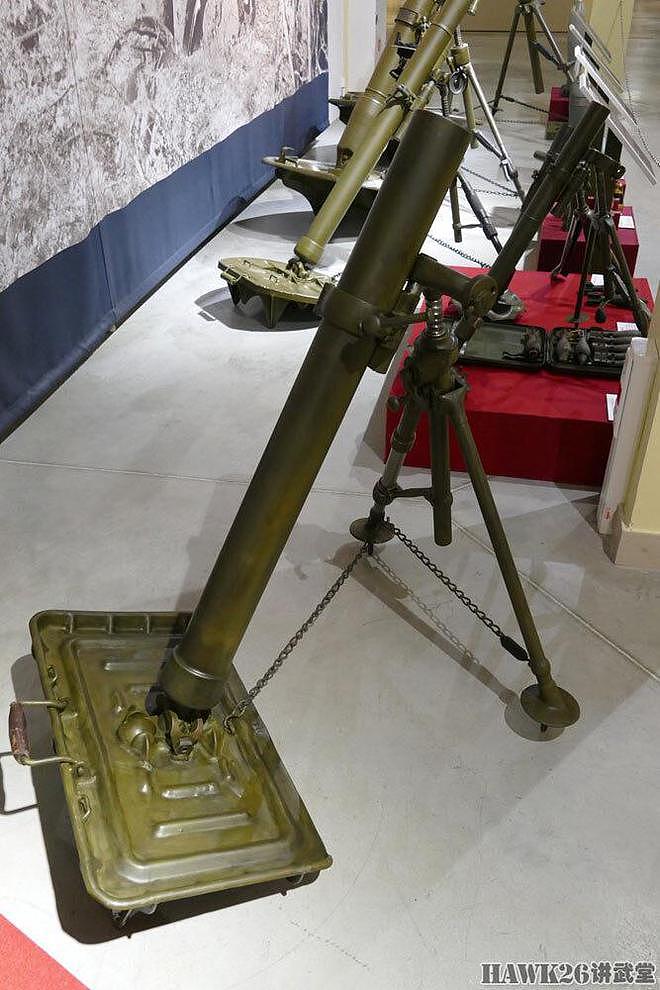 俄罗斯博物馆展示法国81mm迫击炮 来自中国改变苏联武器发展路线 - 6