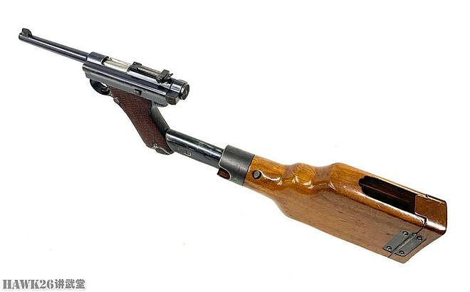 细看：南部A型手枪“日本勃朗宁”的第一个作品 可接驳木制枪托 - 5