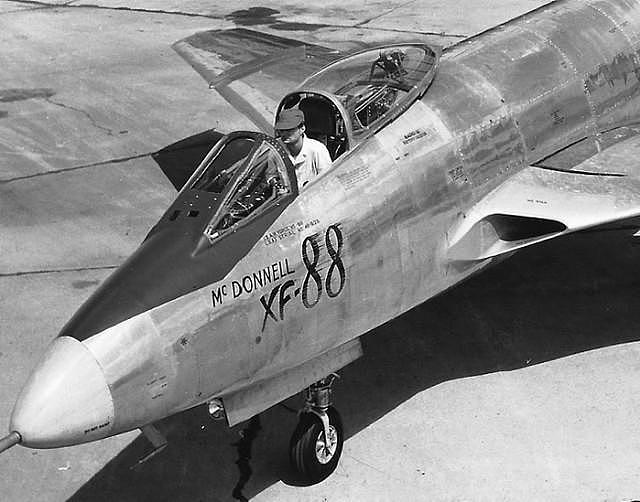X战机系列名录：麦道XF-88为什么绰号飞天“巫毒” - 7