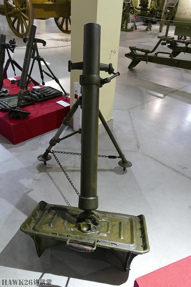 俄罗斯博物馆展示法国81mm迫击炮 来自中国改变苏联武器发展路线 - 5