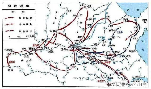楚汉战争，为何是刘邦在正面战场抵抗项羽，韩信以偏师开辟战线 - 5