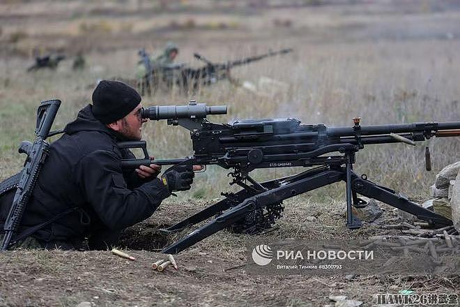俄罗斯动员兵实弹训练 RPG大口径机枪齐上阵 应召老兵配新款步枪 - 5
