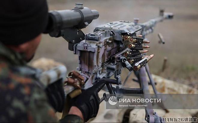 俄罗斯动员兵实弹训练 RPG大口径机枪齐上阵 应召老兵配新款步枪 - 11