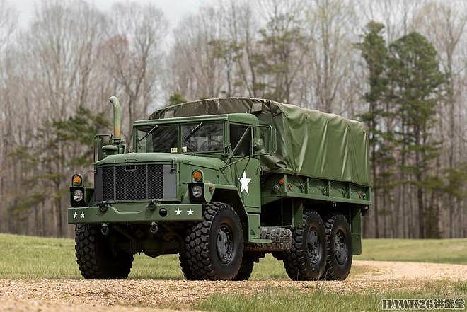 图说：M35军用卡车 接替二战传奇GMC CCKW 成为新一代两吨半 - 6