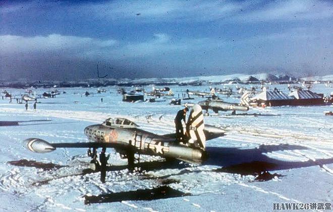 共和F-84“雷霆喷气”战斗机 朝鲜战争时期朴实无华的“多面手” - 3