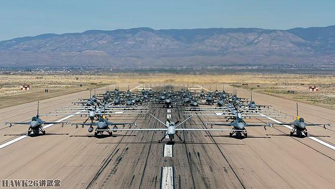 美军49架战机组成“大象漫步”MQ-9无人机首次与F-16联合出动 - 1