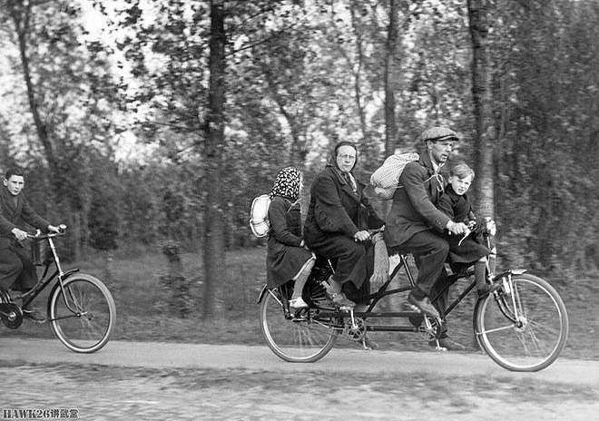 图说：第二次世界大战期间的自行车 为军民提供最方便的交通工具 - 6