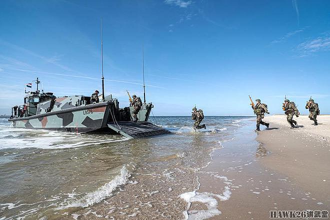德国国防部发布两栖训练照片 与荷兰海军密切合作 演练抢滩登陆 - 14
