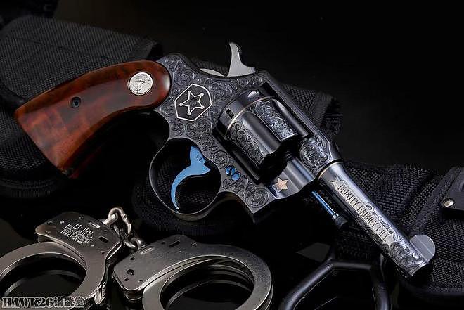 SK定制公司柯尔特主题雕刻手枪 采用古董型号 大师精心制作完成 - 7
