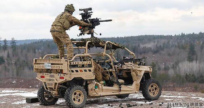 加拿大陆军测试重火力全地形车 配备反坦克导弹 裸体勇士搏杀强敌 - 8