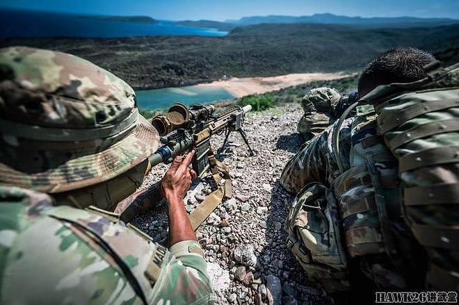 美军“猎狼犬”特遣队在吉布提训练 大俯角射击需要充足弹药保障 - 2