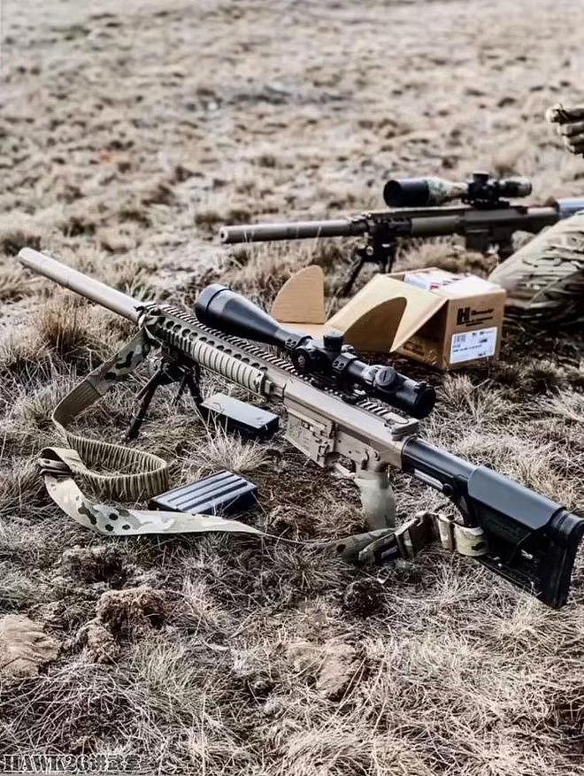 乌克兰士兵使用M110狙击步枪 美军制式装备 退役后反而成为网红 - 4