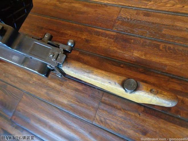细看：马克沁MG 08/15轻机枪 一战德军主力武器 完美修复待价而沽 - 19