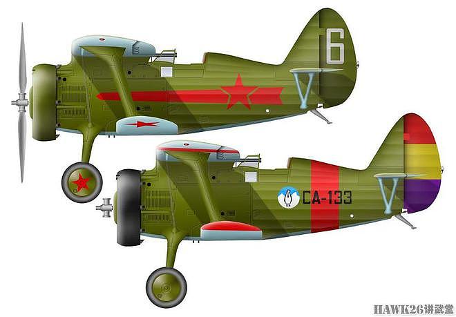 90年前 苏联伊-15原型机首飞 参加西班牙内战“塌鼻子”绰号有误 - 10