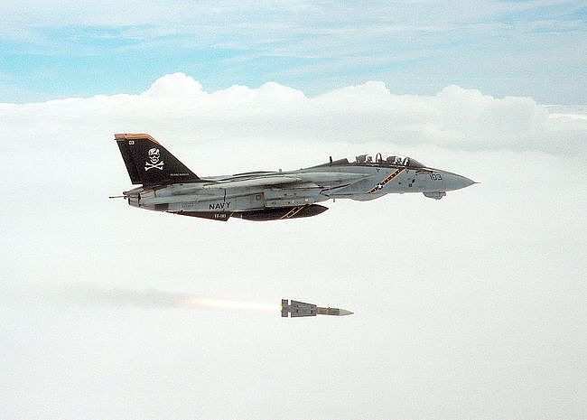 F-14“雄猫”最帅的两个动作：发射不死鸟导弹和变后掠翼 - 12