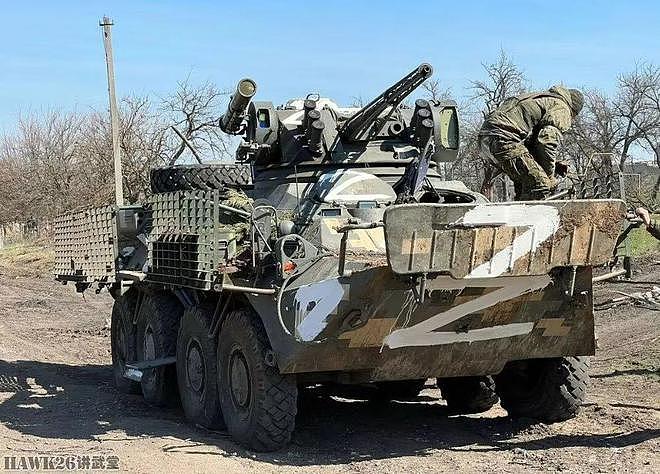 图说：俄军装备的缴获装甲车辆 来自多个国家“萨克森”遭到嫌弃 - 5