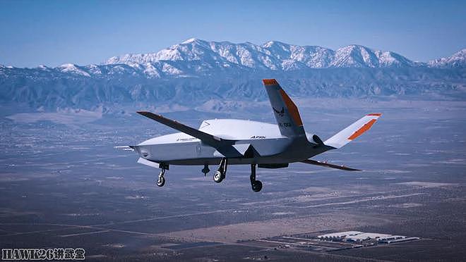美国空军发布XQ-67A无人机首飞视频 将成为“自主协同作战飞机” - 1