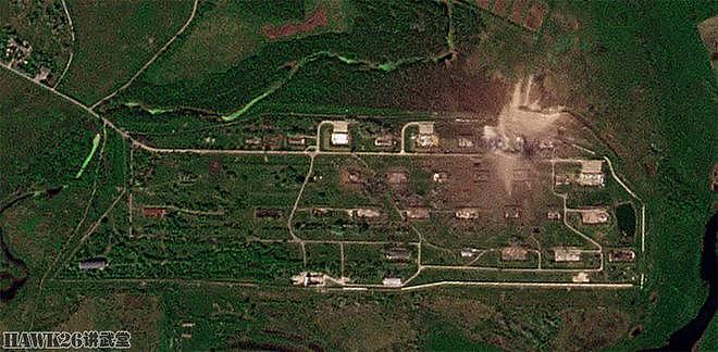 卫星照片解读：乌克兰仓库被俄军导弹击中 大爆炸摧毁现场的一切 - 3