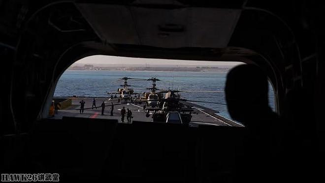 埃及两栖攻击舰亮相多国联合军演 美国俄罗斯多种直升机共同亮相 - 4