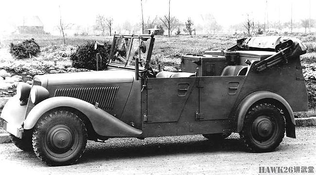 二战德军后轮驱动车辆 大众-82过于出色 将“桶车”变成专属名称 - 11