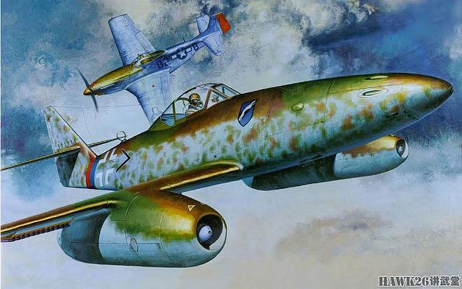 二战美军轰炸机群对柏林最后一次空袭 德军Me.262战斗机拦截成功 - 5