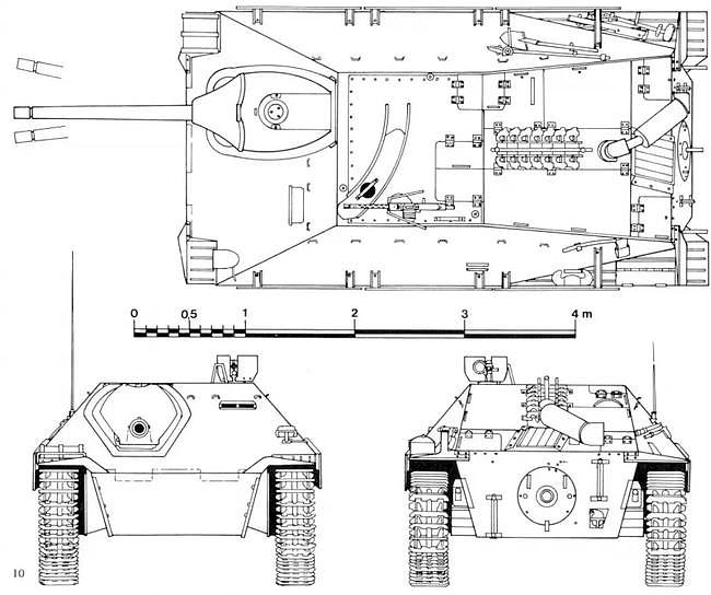 钢铁洪流的克星，二战德军最强反坦克单位——追猎者坦克歼击车 - 2