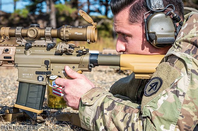 2023年美国陆军M110A1班组精确射手步枪全部列装 总计6000支 - 6