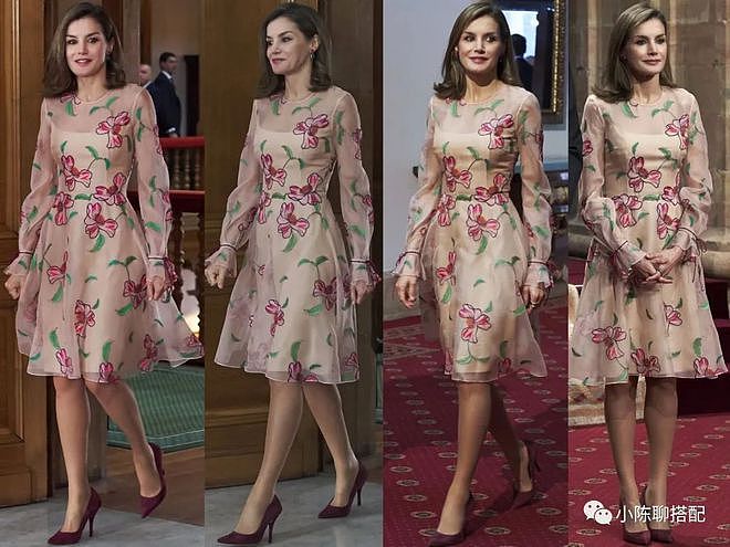 春季裙装穿什么？选这8条就够了，西班牙王妃亲自示范，很美 - 4