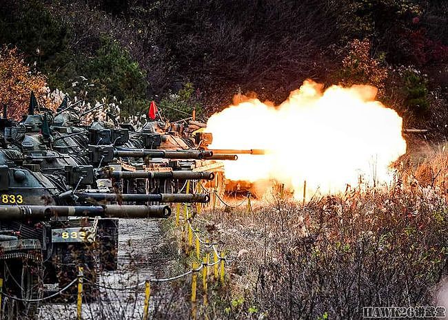 谢幕演出：韩国海军陆战队M48A3K坦克实弹演习 90mm主炮的怒吼 - 3
