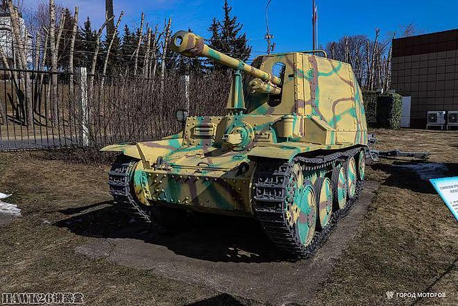 图说：莫斯科胜利博物馆“黄鼠狼III”自行反坦克炮 为何有点别扭 - 2
