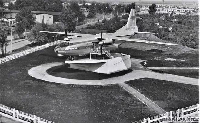 珍贵的安-8运输机纪念碑 俄罗斯境内仅四座 矗立40余年幸存至今 - 2