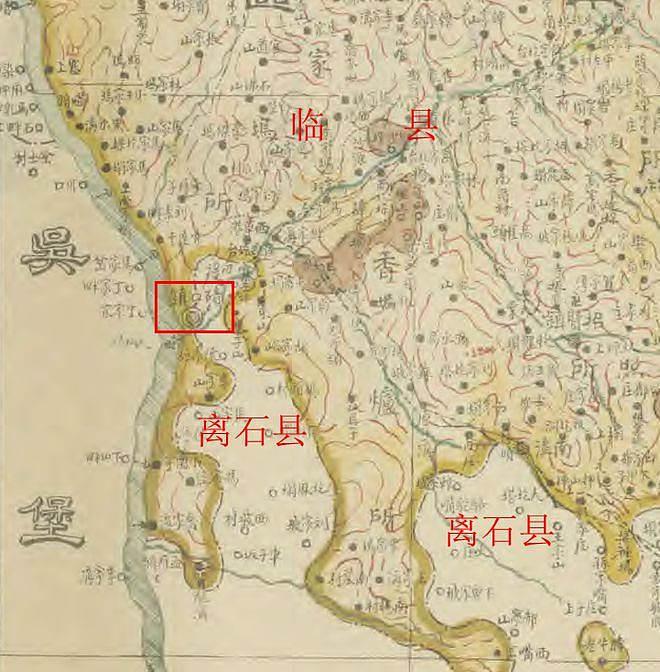 山西黄河边的一个镇子，曾被两县共同管辖，并且差点被设置成为县 - 3
