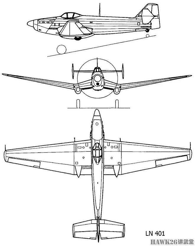 85年前 法国LN.410俯冲轰炸机首飞“面面俱到”却变成了一无是处 - 2