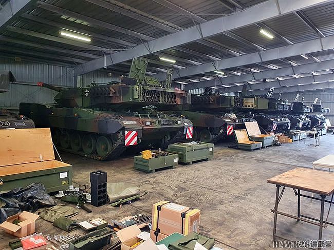 德军接收首批14辆豹2A7V主战坦克 新车体老炮塔 数量将达205辆 - 6