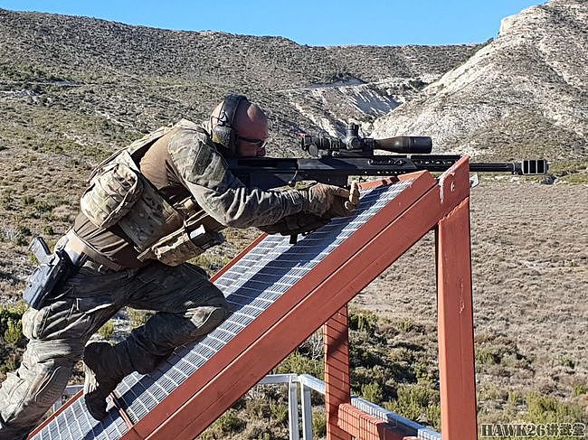 西班牙陆军第7届狙击比赛 两人小组配合默契 巴雷特M95大狙亮相 - 5