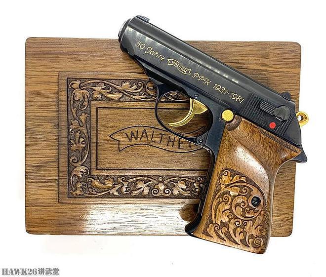 细看：瓦尔特PPK 50周年纪念款手枪 见证德国枪械制造的顶尖工艺 - 17