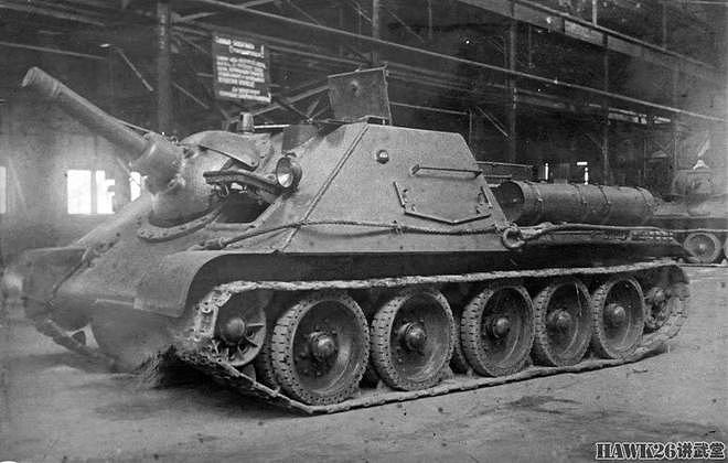 苏联SU-122M自行火炮 鲜为人知的双口径设计 沉睡在档案中80年 - 9