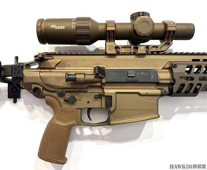 西格绍尔展出新枪 曾参加美国特种作战司令部半自动狙击步枪竞标 - 5