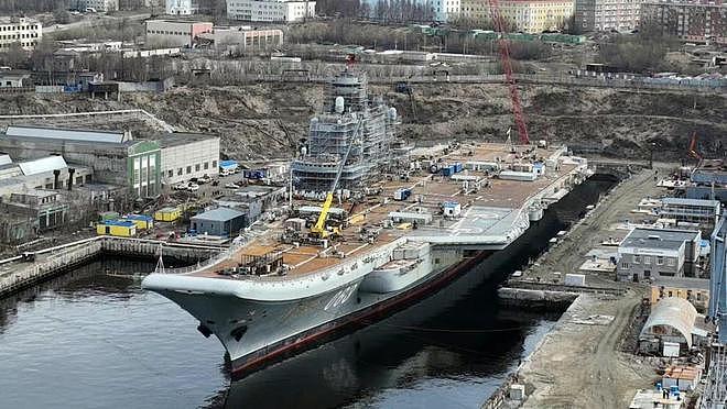 终于坐稳了！俄海军“库兹涅佐夫”航母开始维修，9月份能参战吗 - 1