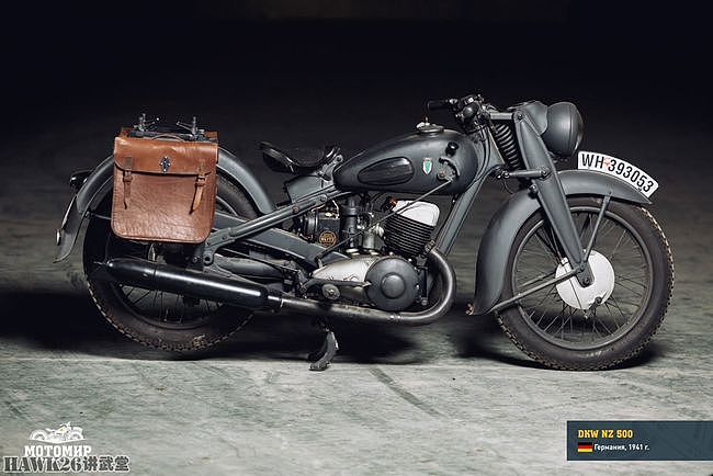 DKW NZ500摩托车 二战德军重要装备 消逝在历史长河中的著名品牌 - 1