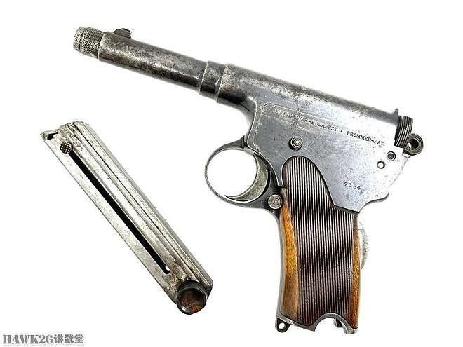 细看：匈牙利1910弗洛默手枪 银行财务的天才设计 成为珍贵收藏品 - 7