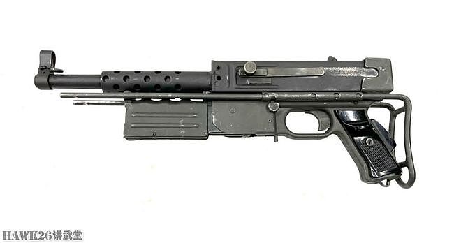 细看：法国MAT-49冲锋枪 弹匣仓可向前折叠 大量生产却成稀有型号 - 4