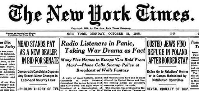 1938年“火星人入侵地球”的真相，到底是什么？甚至调动了海军？ - 2
