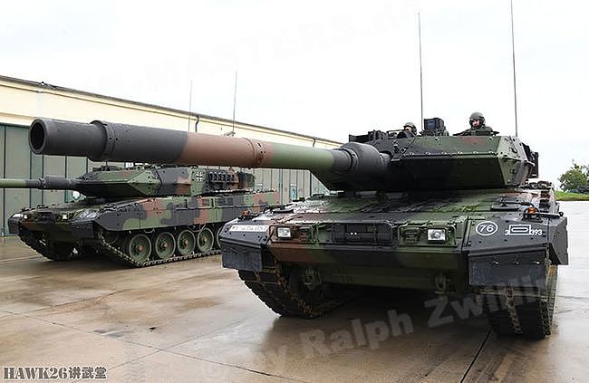 德军接收首批14辆豹2A7V主战坦克 新车体老炮塔 数量将达205辆 - 16