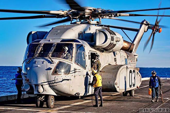 CH-53K“种马王”重型直升机舰载起降训练 被美军寄予厚望的明星 - 9