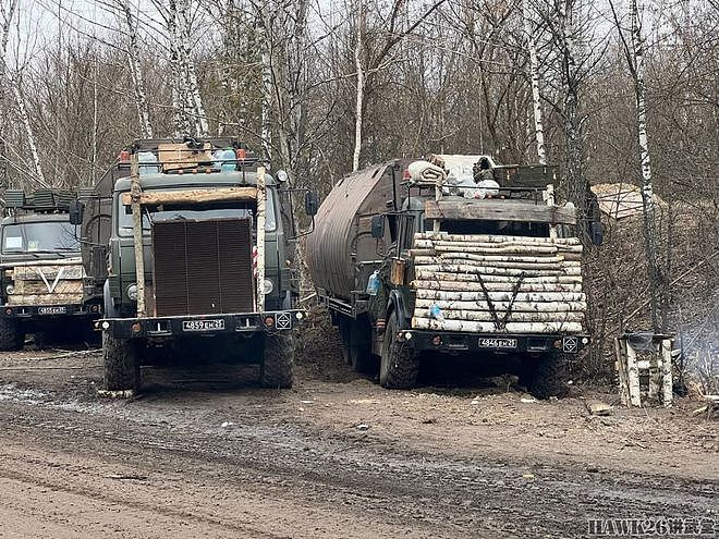 从俄军卡车装木头说起：保护补给线最有效的方式装备防护型卡车 - 1